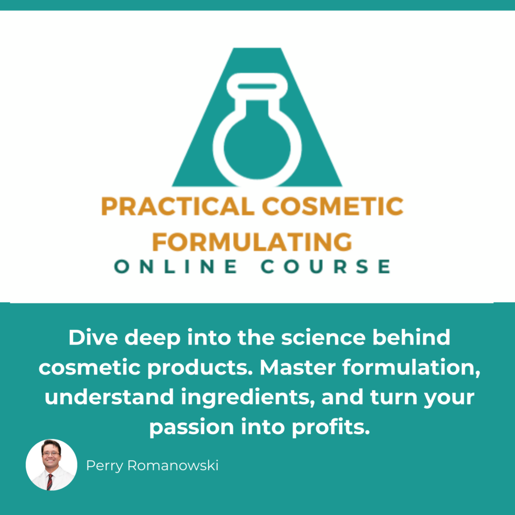 Practical Cosmetic Formulating